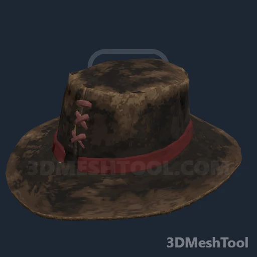 CLOTHING_ITEM_SP_COLLECTABLE_HAT_MR1_000: foto do modelo no RedM (RDR2)