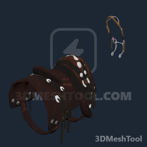 HORSE_EQUIPMENT_CHARRO_01_IMPROVED_NEW_SADDLE_004: foto do modelo no RedM (RDR2)