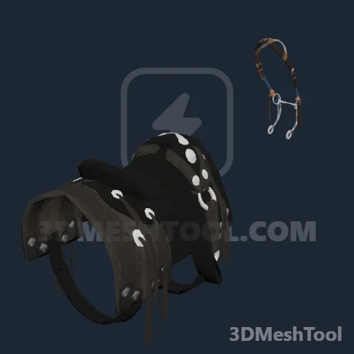 HORSE_EQUIPMENT_CHARRO_01_IMPROVED_NEW_SADDLE_005: foto do modelo no RedM (RDR2)