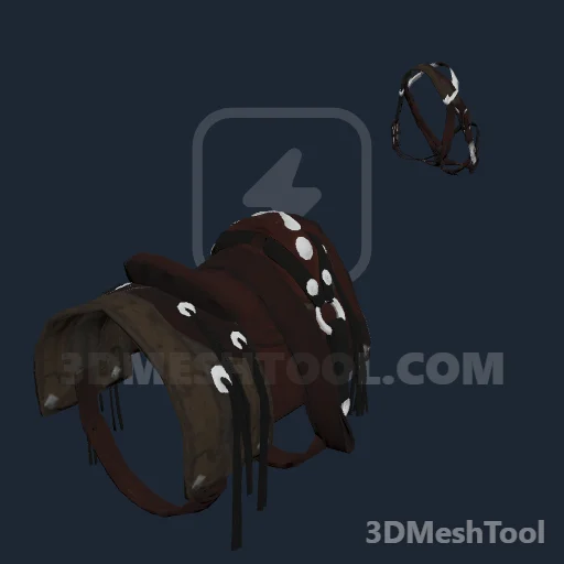 HORSE_EQUIPMENT_CHARRO_01_STOCK_NEW_SADDLE_000: foto do modelo no RedM (RDR2)