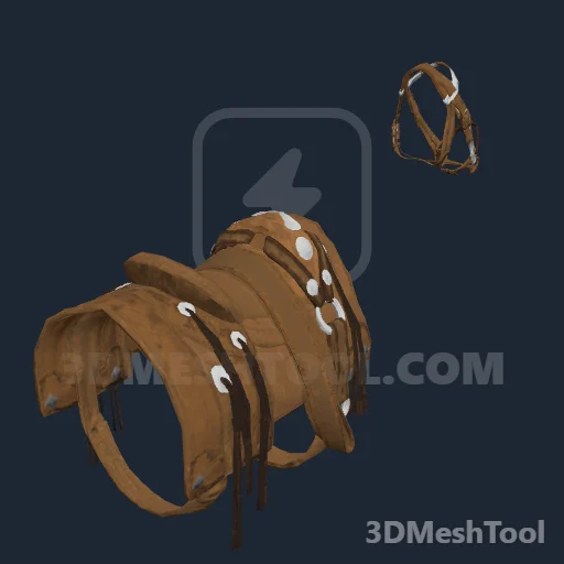 HORSE_EQUIPMENT_CHARRO_01_STOCK_NEW_SADDLE_001: foto do modelo no RedM (RDR2)