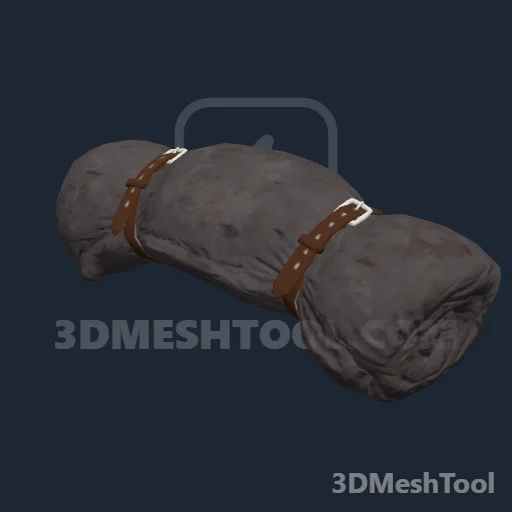 HORSE_EQUIPMENT_HORSE_BEDROLL_01_USED_001: foto do modelo no RedM (RDR2)