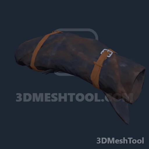 HORSE_EQUIPMENT_HORSE_BEDROLL_02_USED_003: foto do modelo no RedM (RDR2)