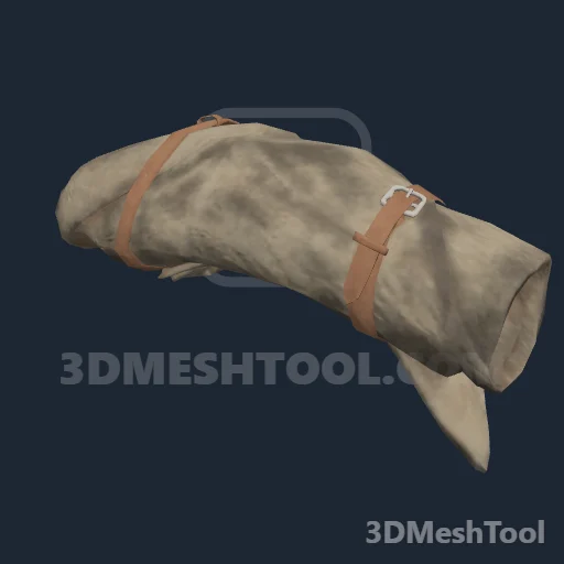 HORSE_EQUIPMENT_HORSE_BEDROLL_02_USED_004: foto do modelo no RedM (RDR2)