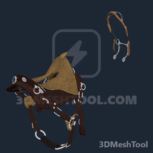 HORSE_EQUIPMENT_MCCLELLAN_01_IMPROVED_NEW_SADDLE_001: foto do modelo no RedM (RDR2)