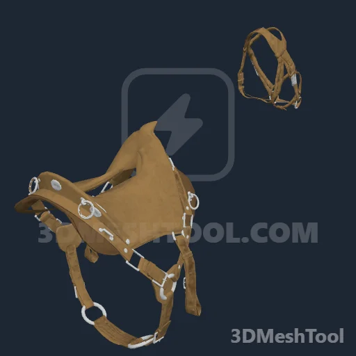 HORSE_EQUIPMENT_MCCLELLAN_01_STOCK_NEW_SADDLE_001: foto do modelo no RedM (RDR2)