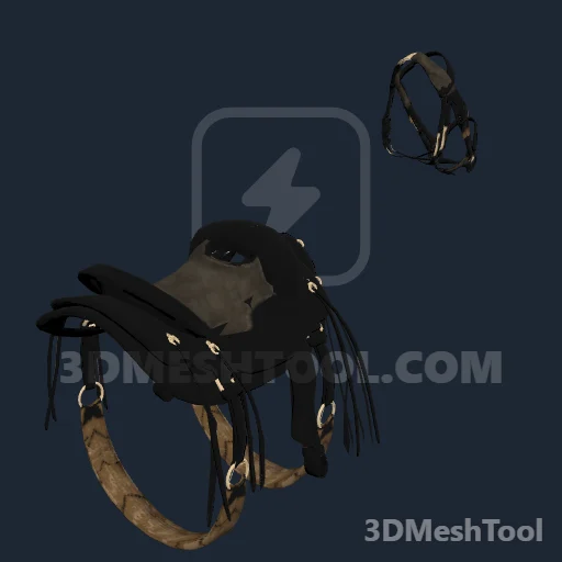 HORSE_EQUIPMENT_WESTERN_01_STOCK_NEW_SADDLE_004: foto do modelo no RedM (RDR2)