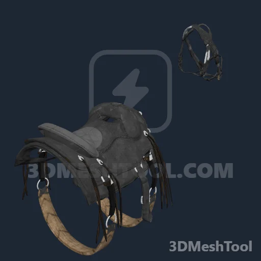 HORSE_EQUIPMENT_WESTERN_02_STOCK_NEW_SADDLE_003: foto do modelo no RedM (RDR2)