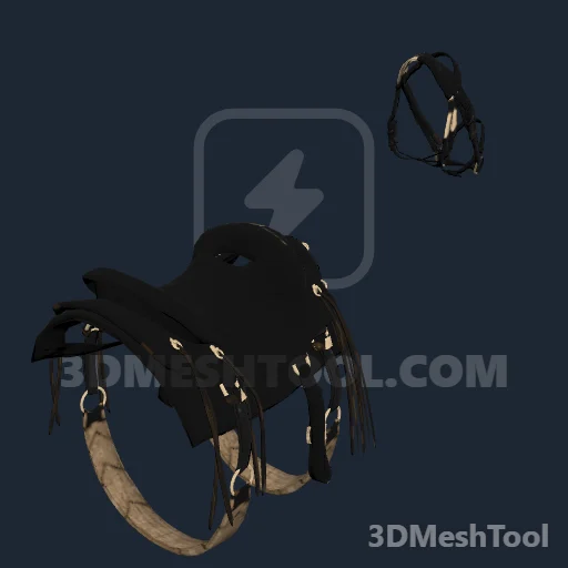 HORSE_EQUIPMENT_WESTERN_02_STOCK_NEW_SADDLE_004: foto do modelo no RedM (RDR2)