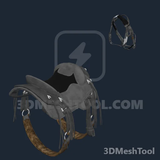 HORSE_EQUIPMENT_WESTERN_03_STOCK_NEW_SADDLE_003: foto do modelo no RedM (RDR2)