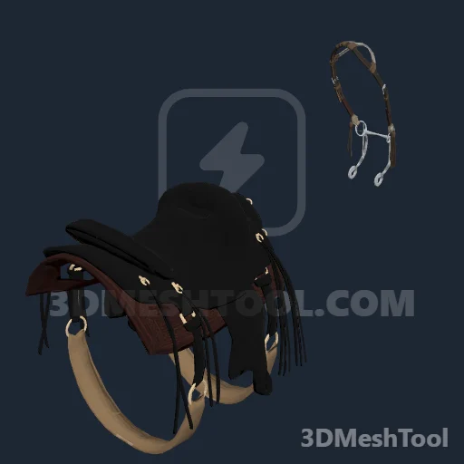 HORSE_EQUIPMENT_WESTERN_04_IMPROVED_NEW_SADDLE_004: foto do modelo no RedM (RDR2)
