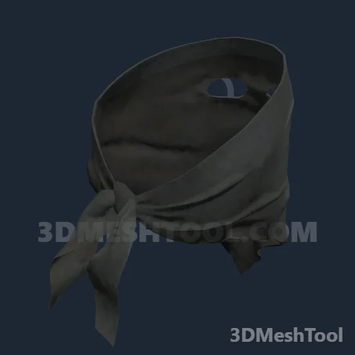 KIT_MASK_GREY_CLOTH: foto do modelo no RedM (RDR2)