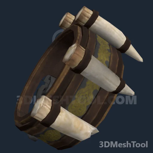 PROVISION_TALISMAN_ALLIGATOR_TOOTH: foto do modelo no RedM (RDR2)