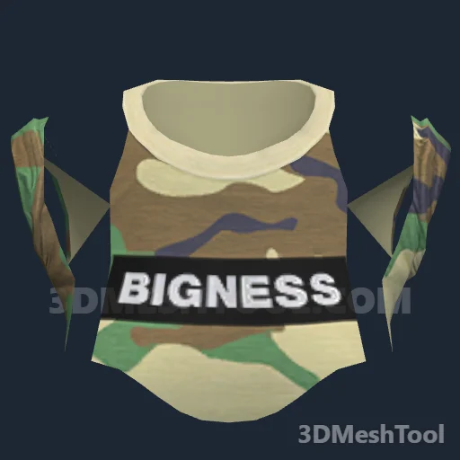 Camiseta de baixo · ID 110: foto do modelo no GTA V