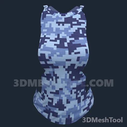 Camiseta de baixo · ID 141: foto do modelo no GTA V