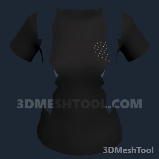 Camiseta de baixo · ID 142: foto do modelo no GTA V