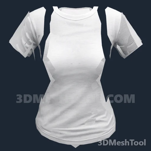 Camiseta de baixo · ID 178: foto do modelo no GTA V
