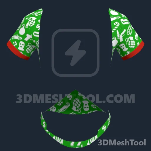 Camiseta de baixo · ID 229: foto do modelo no GTA V