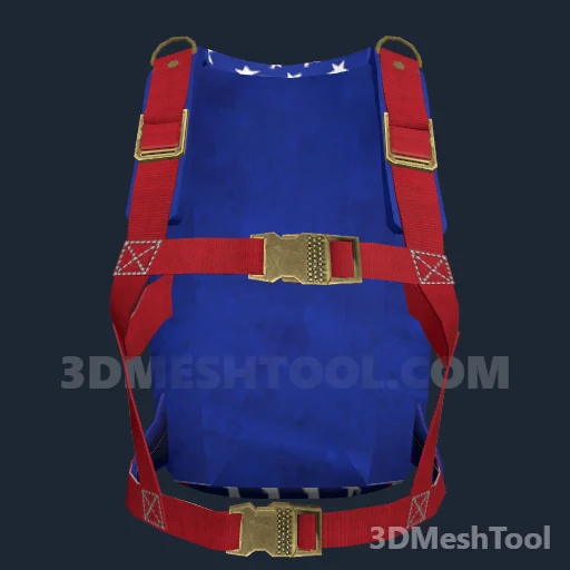 Mochila e paraquedas · ID 14: foto do modelo no GTA V