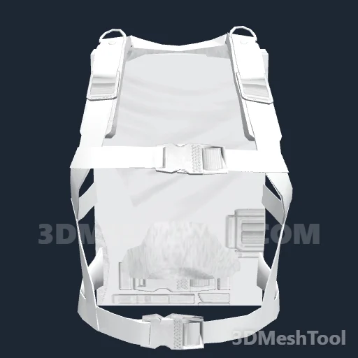 Mochila e paraquedas · ID 2: foto do modelo no GTA V