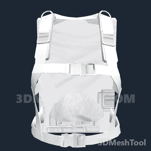 Mochila e paraquedas · ID 3: foto do modelo no GTA V