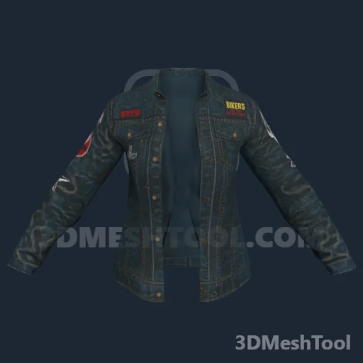 Camisa e jaqueta ID 174 (feminino) (JBIB 174): foto no GTA V