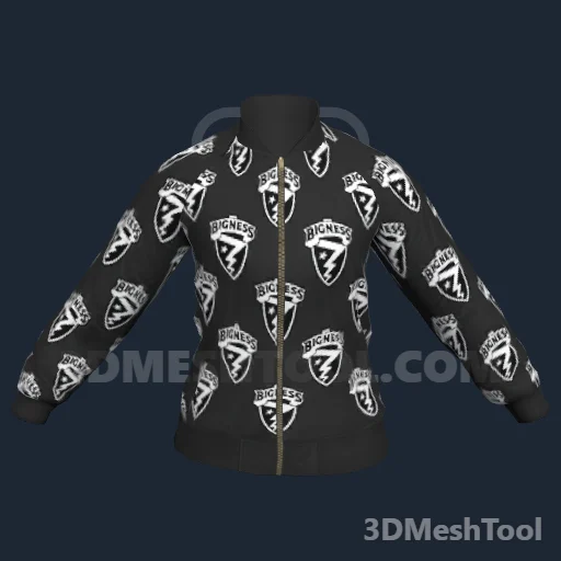Camisa e jaqueta ID 309 (feminino) (JBIB 309): foto no GTA V