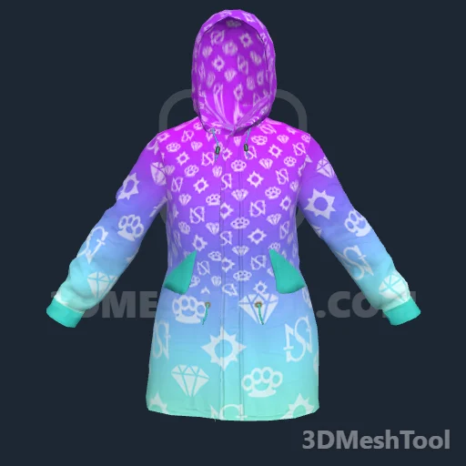 Camisa e jaqueta ID 313 (feminino) (JBIB 313): foto no GTA V