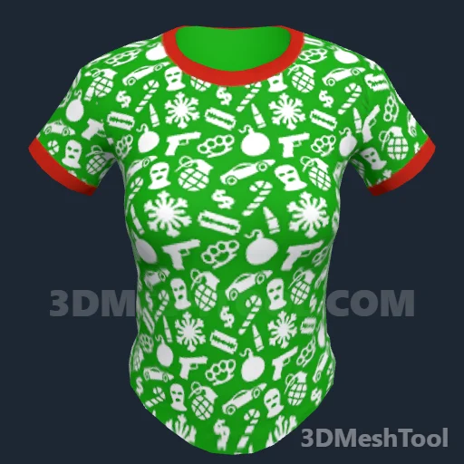 Camisa e jaqueta · ID 414: foto do modelo no GTA V