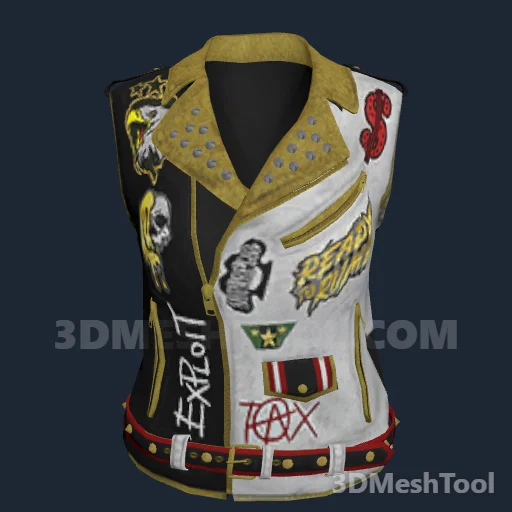Camisa e jaqueta ID 417 (feminino) (JBIB 417): foto no GTA V