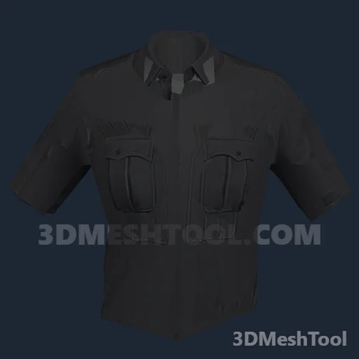 Camisa e jaqueta · ID 640: foto do modelo no GTA V