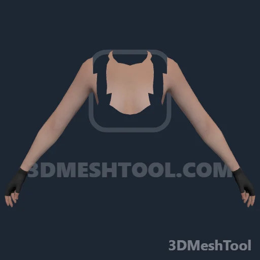 Braços e luvas · ID 149: foto do modelo no GTA V