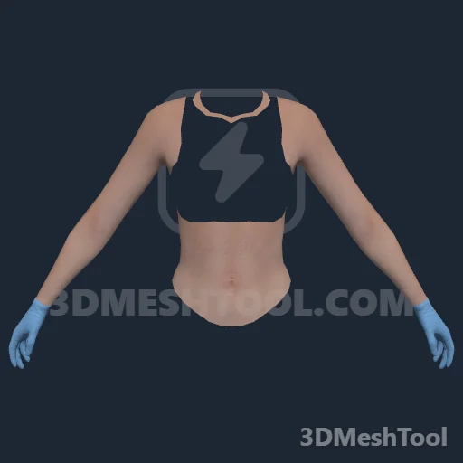Braços e luvas ID 168 (feminino) (UPPR 168): foto no GTA V