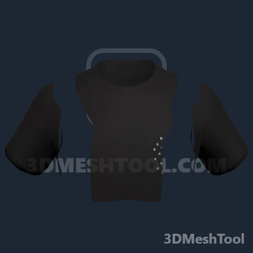 Camiseta de baixo · ID 105: foto do modelo no GTA V