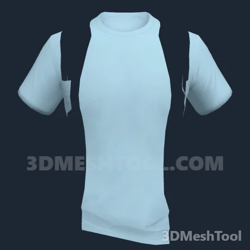 Camiseta de baixo · ID 132: foto do modelo no GTA V