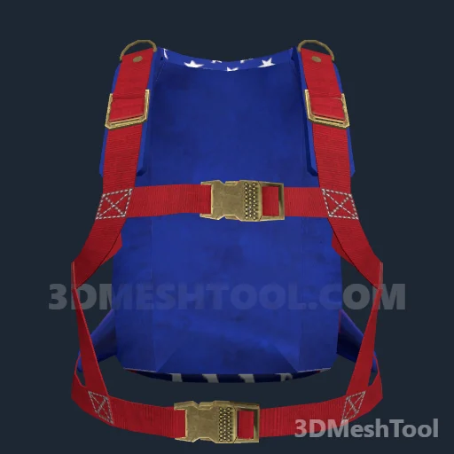 Mochila e paraquedas · ID 12: foto do modelo no GTA V