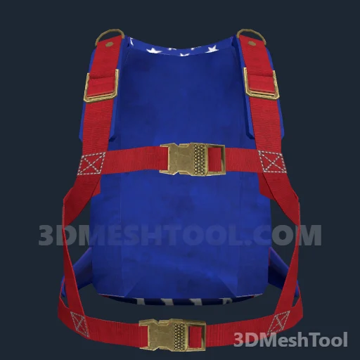 Mochila e paraquedas · ID 17: foto do modelo no GTA V