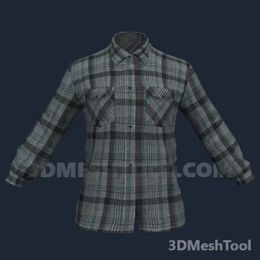 Camisa e jaqueta · ID 126: foto do modelo no GTA V