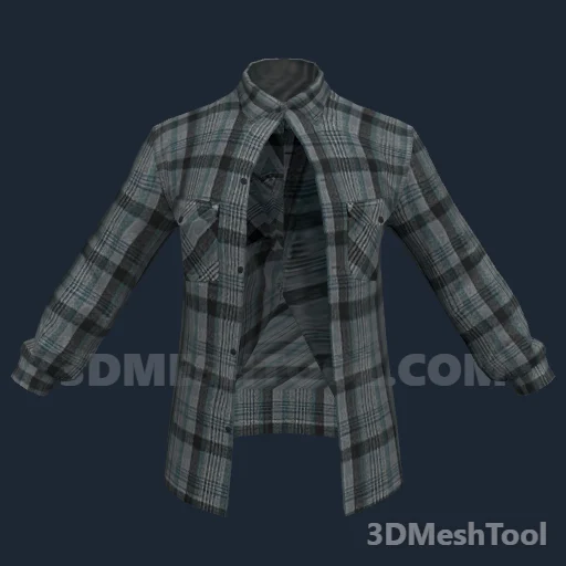 Camisa e jaqueta · ID 127: foto do modelo no GTA V