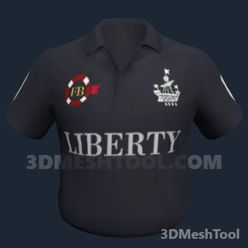 Camisa e jaqueta · ID 132: foto do modelo no GTA V