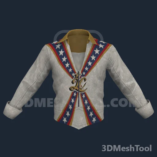 Camisa e jaqueta · ID 149: foto do modelo no GTA V