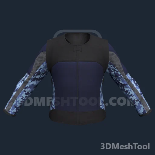 Camisa e jaqueta · ID 214: foto do modelo no GTA V
