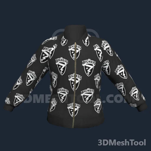 Camisa e jaqueta · ID 298: foto do modelo no GTA V