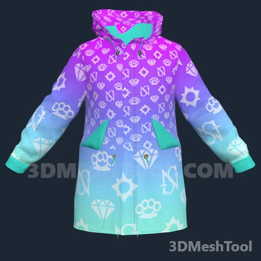 Camisa e jaqueta · ID 301: foto do modelo no GTA V