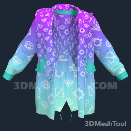 Camisa e jaqueta · ID 303: foto do modelo no GTA V