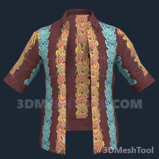 Camisa e jaqueta · ID 347: foto do modelo no GTA V