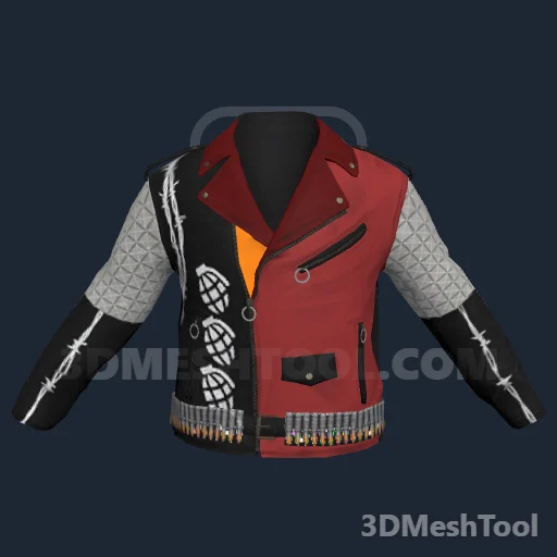 Camisa e jaqueta · ID 398: foto do modelo no GTA V