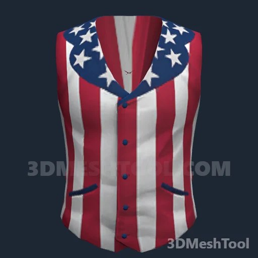 Camisa e jaqueta · ID 45: foto do modelo no GTA V