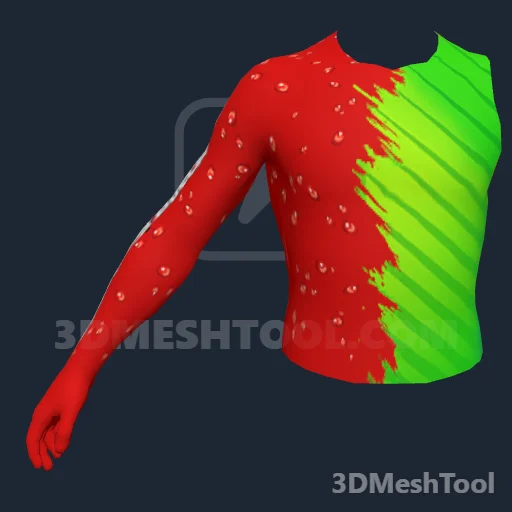 Camisa e jaqueta · ID 523: foto do modelo no GTA V