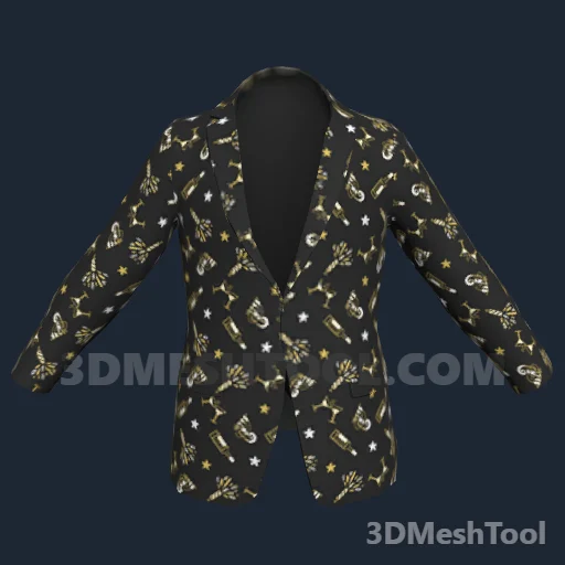Camisa e jaqueta · ID 566: foto do modelo no GTA V